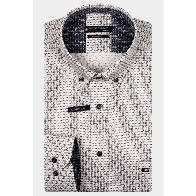 Giordano Casual hemd lange mouw ivy, ls button down minimal p 427020/10 186149 large