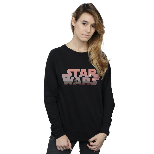 Li-cense Star wars dames tatooine logo sweatshirt UTBI1866_black large