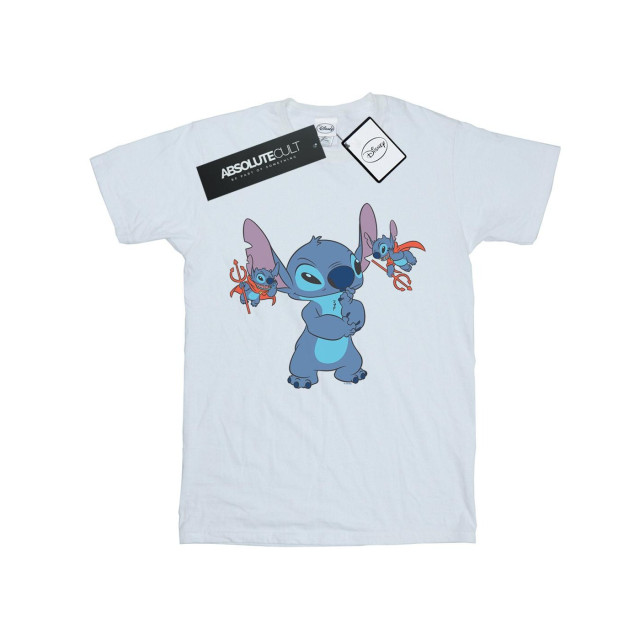Li-cense Disney heren lilo en stitch kleine duivels t-shirt UTBI19165_white large