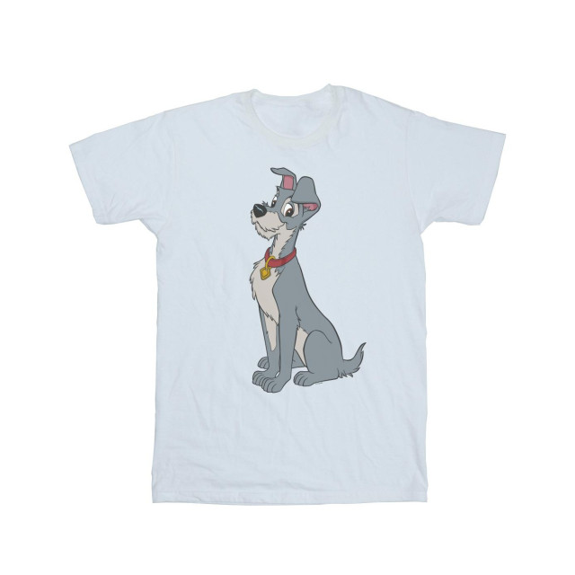Li-cense Disney heren lady and the tramp spaghetti hart t-shirt UTBI19947_white large