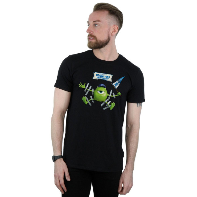 Li-cense Disney heren monsters university getaped mike t-shirt UTBI19020_black large