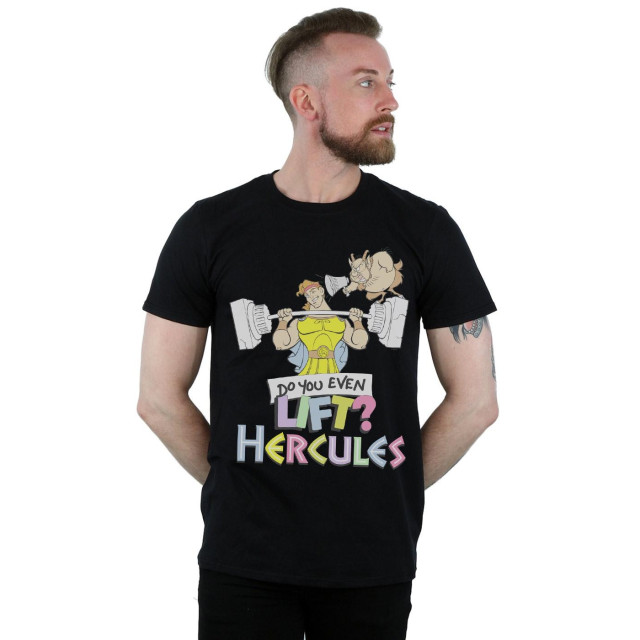 Li-cense Disney heren hercules lift je wel? t-shirt UTBI19539_black large