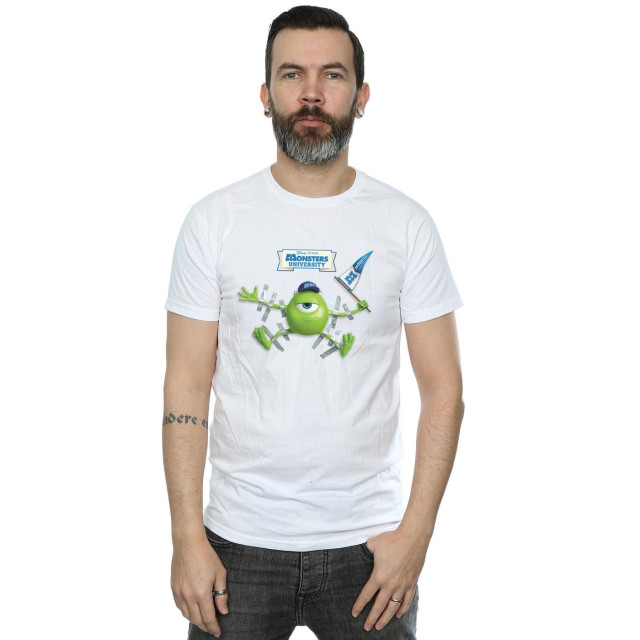 Li-cense Disney heren monsters university getaped mike t-shirt UTBI19020_white large