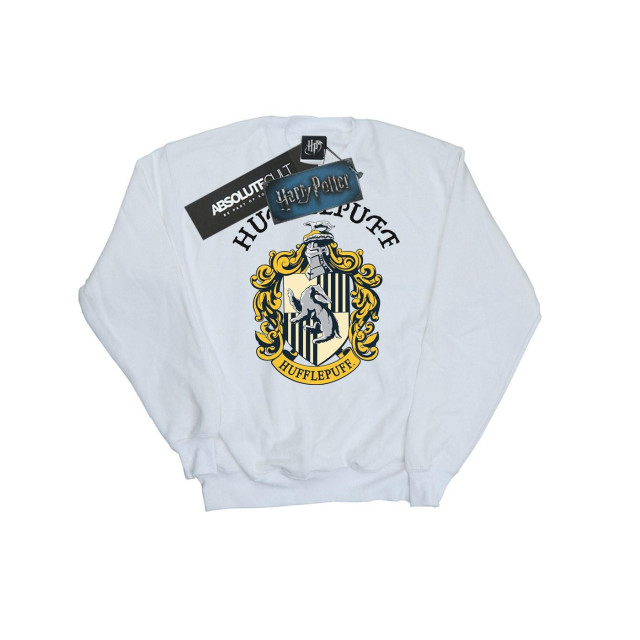 Li-cense Harry potter dames hufflepuff logo sweatshirt UTBI2027_white large