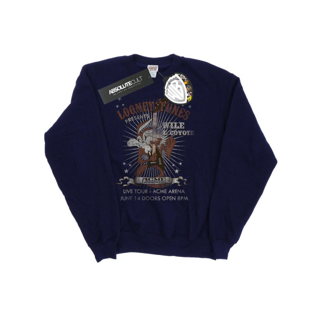 Li-cense Looney tunes dames wile e coyote gitaar sweatshirt UTBI1990_navyblue large