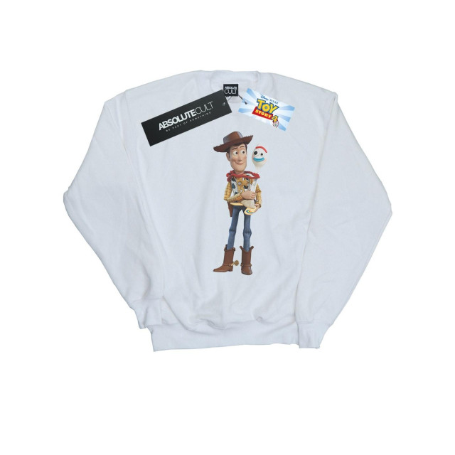 Li-cense Disney dames toy story 4 woody en forky sweatshirt UTBI48279_white large Li-cense Disney dames toy story 4 woody en forky sweatshirt UTBI48279_white large