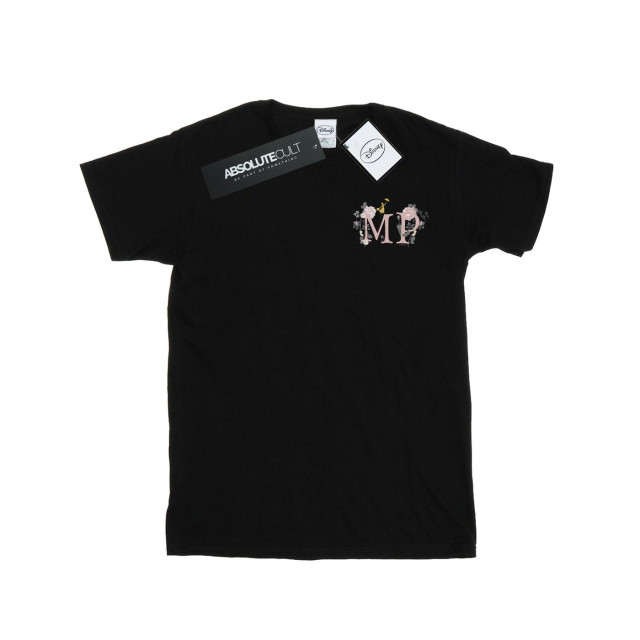 Li-cense Disney heren mary poppins letter borstprint t-shirt UTBI18626_black large