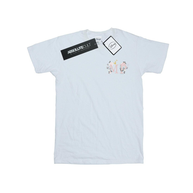Li-cense Disney heren mary poppins letter borstprint t-shirt UTBI18626_white large