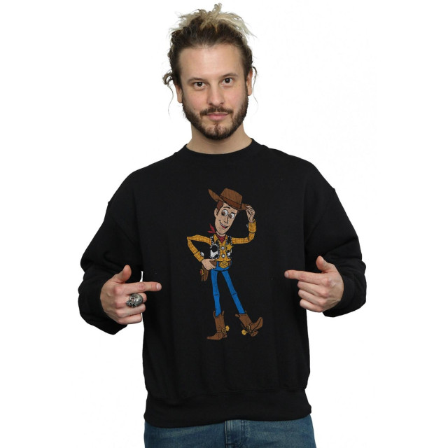 Li-cense Disney heren toy story 4 sheriff woody pose sweatshirt UTBI50311_black large Li-cense Disney heren toy story 4 sheriff woody pose sweatshirt UTBI50311_black large
