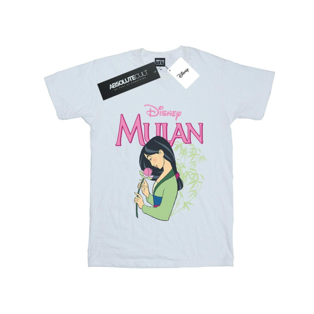 Li-cense Disney heren mulan roze magnolia t-shirt UTBI19788_white large