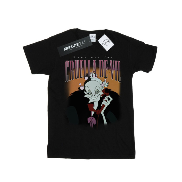Li-cense Disney heren cruella de vil hommage t-shirt UTBI18885_black large