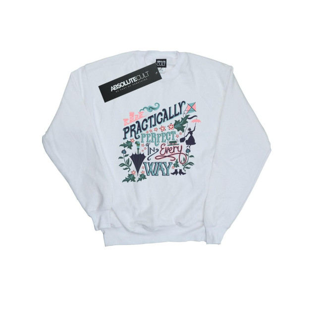 Li-cense Mary poppins dames practically perfect in every way sweatshirt UTBI2039_white large