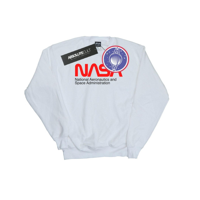 Li-cense Nasa dames luchtvaart en ruimte sweatshirt UTBI48310_white large