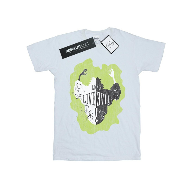 Li-cense Disney dames the descendants cruella lang leve katoenen vriendje t-shirt UTBI20027_white large