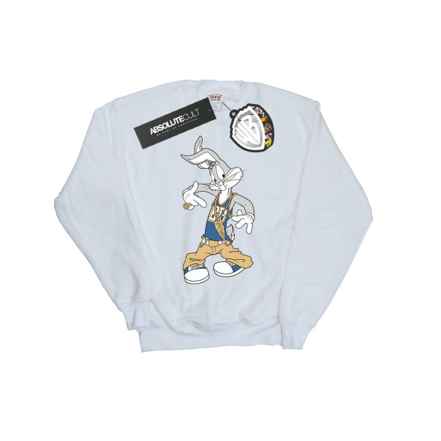 Li-cense Looney tunes dames rapper bugs bunny sweatshirt UTBI1991_white large