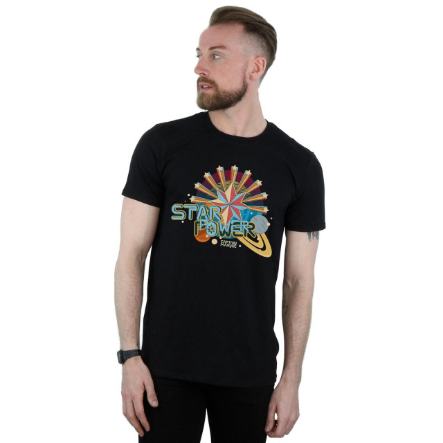 Li-cense Marvel heren captain star power t-shirt UTBI20406_black large