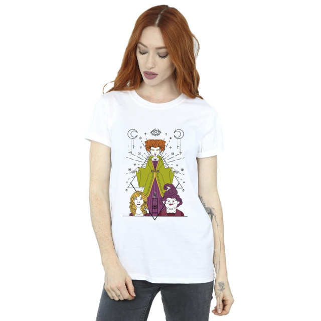 Li-cense Disney dames hocus pocus candle katoenen vriendje t-shirt UTBI20319_white large
