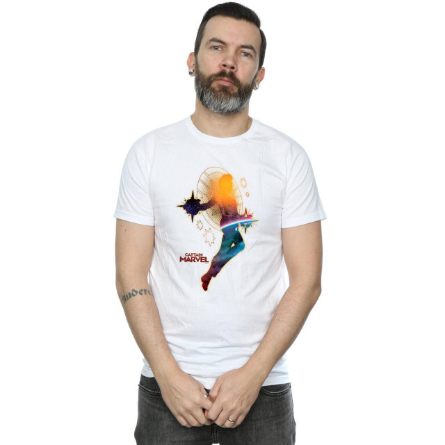 Li-cense Marvel heren captain nebula flight t-shirt UTBI20317_white large