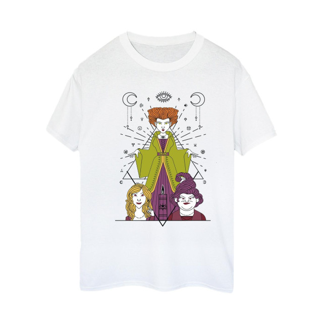 Li-cense Disney dames hocus pocus candle katoenen vriendje t-shirt UTBI20319_white large