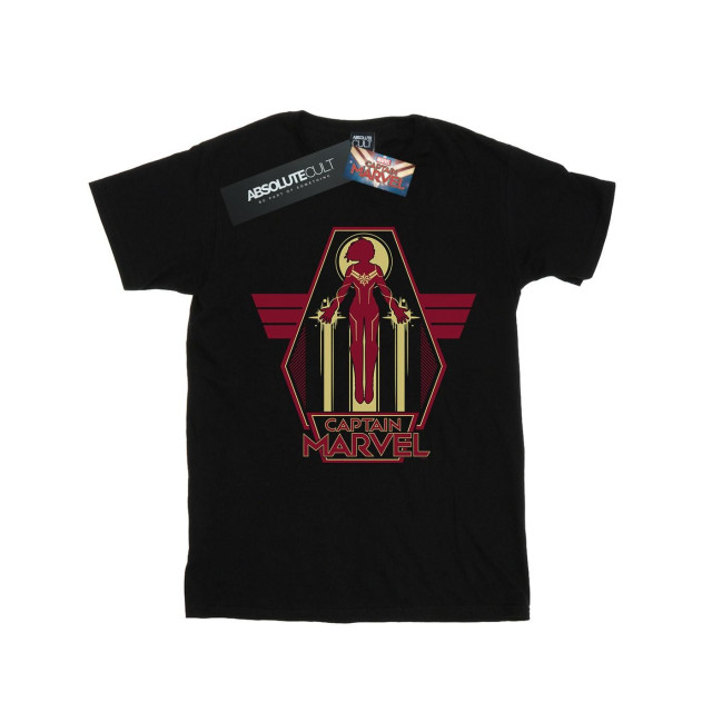 Li-cense Marvel heren captain flying warrior t-shirt UTBI20273_black large
