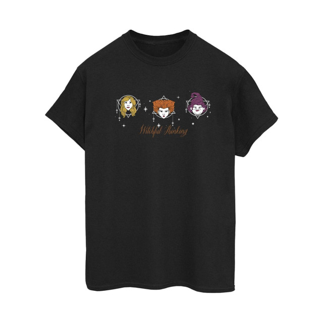 Li-cense Disney dames hocus pocus heksachtig denkend katoenen vriendje t-shirt UTBI20274_black large