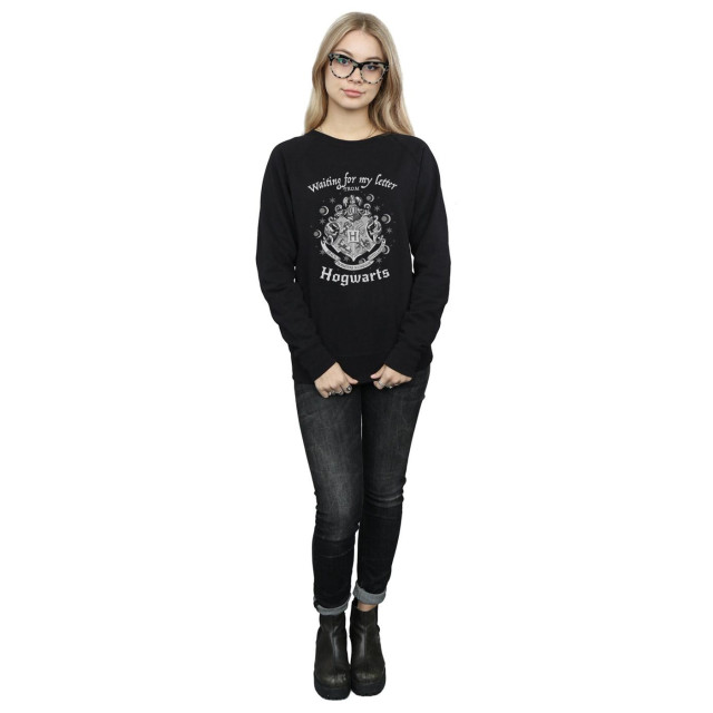 Li-cense Harry potter dames zweinstein wachten op mijn brief sweatshirt UTBI20334_black large