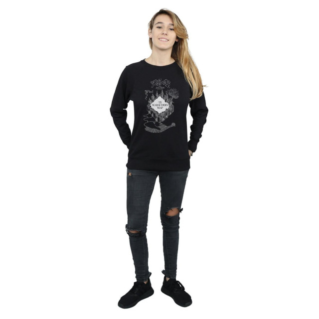 Li-cense Harry potter dames the marauder's map sweatshirt UTBI20238_black large