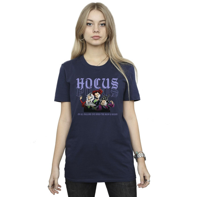 Li-cense Disney dames hocus pocus hallows eve katoenen vriendje t-shirt UTBI20247_navyblue large