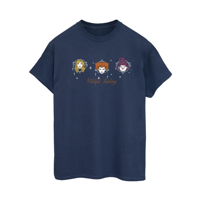 Li-cense Disney dames hocus pocus heksachtig denkend katoenen vriendje t-shirt UTBI20274_navyblue large
