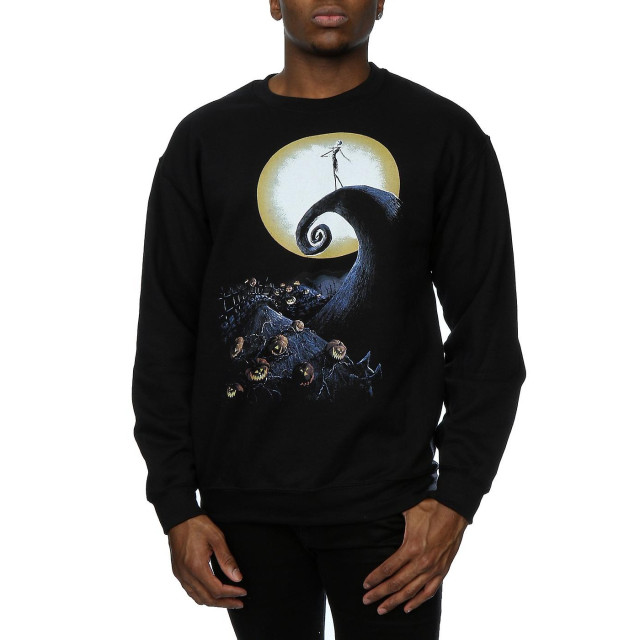 Li-cense Nightmare before christmas uniseks begraafplaats sweater voor volwassenen UTBI2028_black large