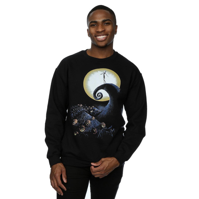 Li-cense Nightmare before christmas uniseks begraafplaats sweater voor volwassenen UTBI2028_black large