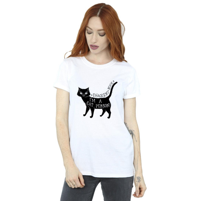 Li-cense Disney dames hocus pocus a cat person katoenen vriendje t-shirt UTBI20202_white large