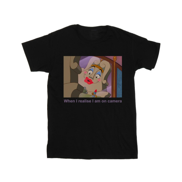Li-cense Disney heren beauty and the beast madame de la grande bouche t-shirt UTBI20124_black large