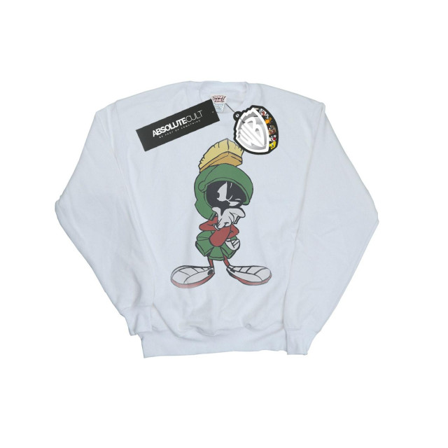 Li-cense Looney tunes dames marvin the martian pose heather sweatshirt UTBI2013_white large