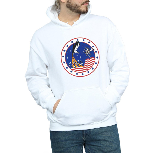 Li-cense Nasa heren classic rocket 76 hoodie UTBI20008_white large