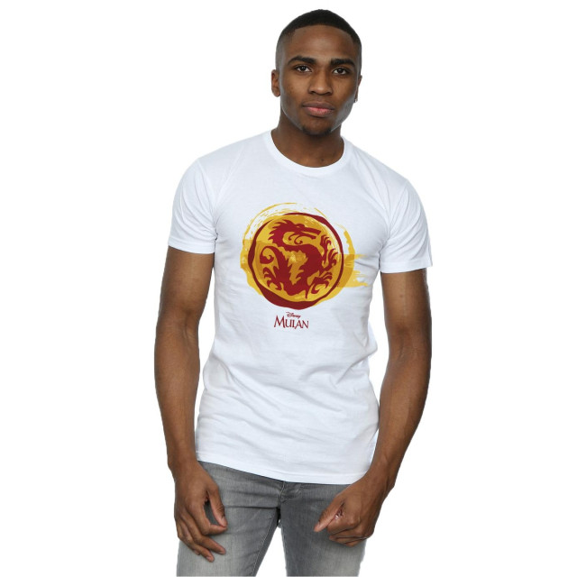 Li-cense Disney heren mulan moed draak symbool t-shirt UTBI20026_white large