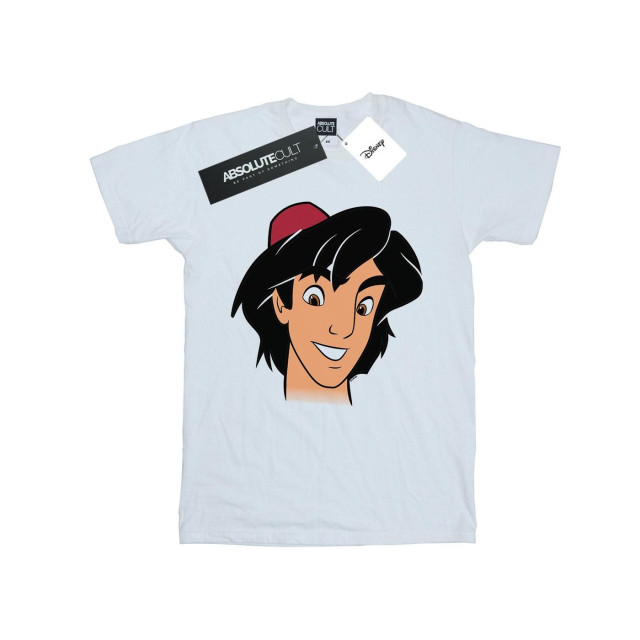 Li-cense Disney heren aladdin hoofdplaatje t-shirt UTBI20050_white large