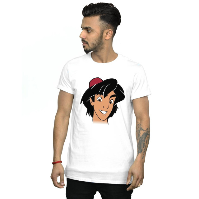 Li-cense Disney heren aladdin hoofdplaatje t-shirt UTBI20050_white large