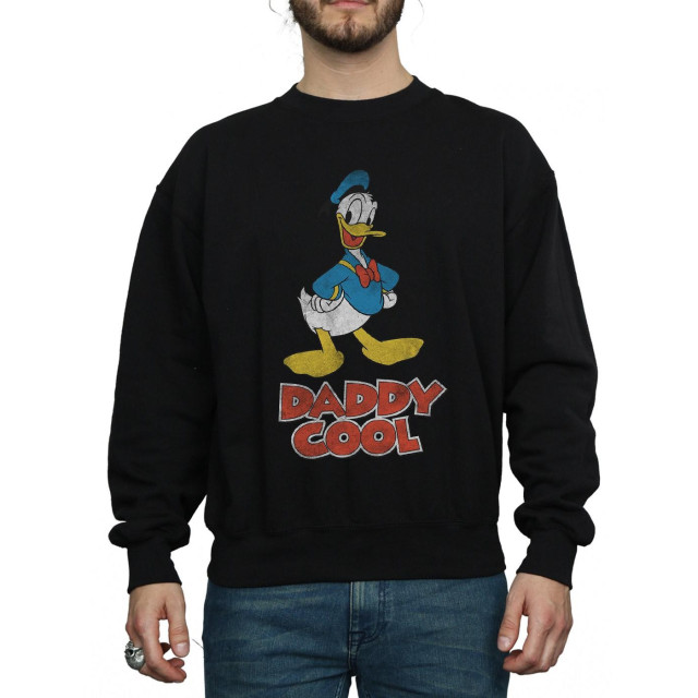 Li-cense Disney heren daddy cool donald duck sweatshirt UTBI1997_black large