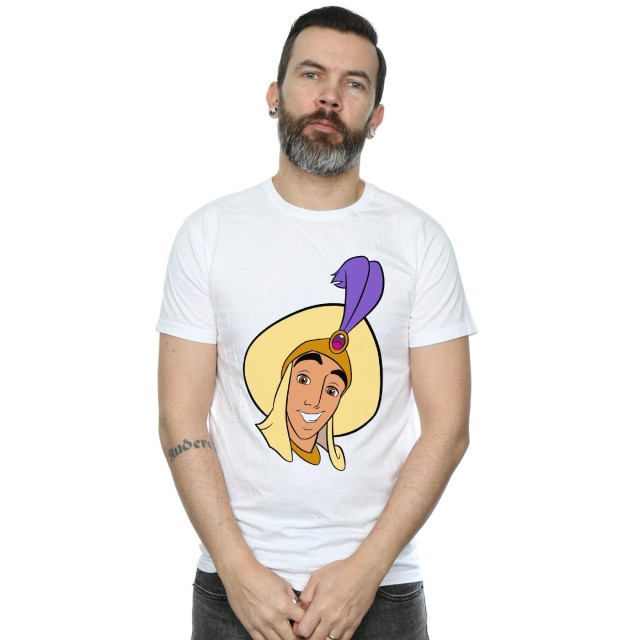 Li-cense Disney heren aladdin prins ali gezicht t-shirt UTBI20075_white large