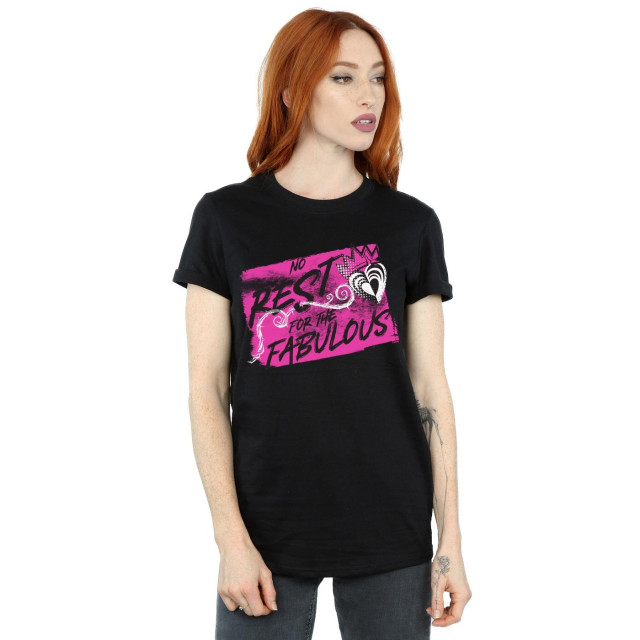 Li-cense Disney dames the descendants no rest katoenen vriendje t-shirt UTBI20102_black large