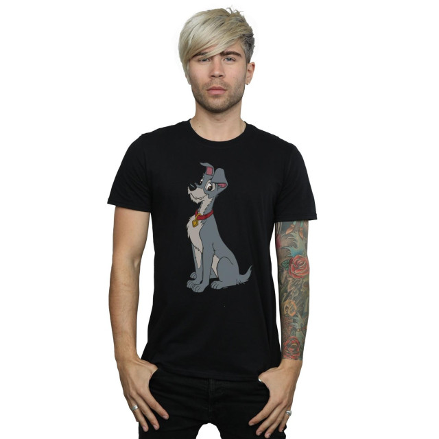 Li-cense Disney heren lady and the tramp spaghetti hart t-shirt UTBI19947_black large