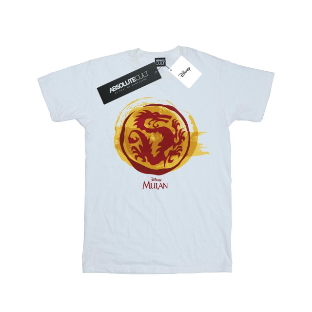 Li-cense Disney heren mulan moed draak symbool t-shirt UTBI20026_white large