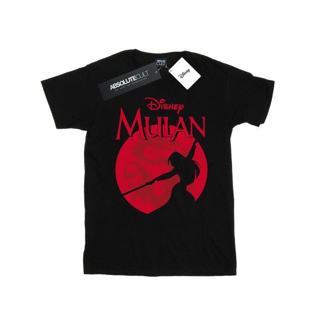 Li-cense Disney heren mulan draak silhouet t-shirt UTBI19920_black large