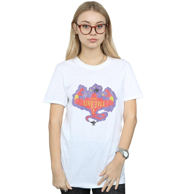 Li-cense Disney dames the descendants genie lang leve katoenen vriendje t-shirt UTBI20002_white large