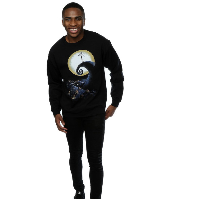 Li-cense Nightmare before christmas uniseks begraafplaats sweater voor volwassenen UTBI2028_black large
