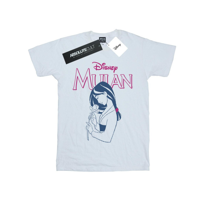 Li-cense Disney heren mulan magnolia lijn t-shirt UTBI19893_white large
