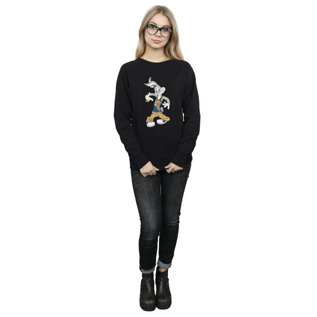 Li-cense Looney tunes dames rapper bugs bunny sweatshirt UTBI1991_black large