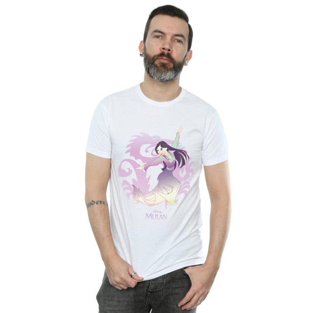 Li-cense Disney heren mulan drakengevecht t-shirt UTBI19816_white large