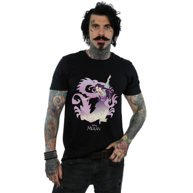 Li-cense Disney heren mulan drakengevecht t-shirt UTBI19816_black large